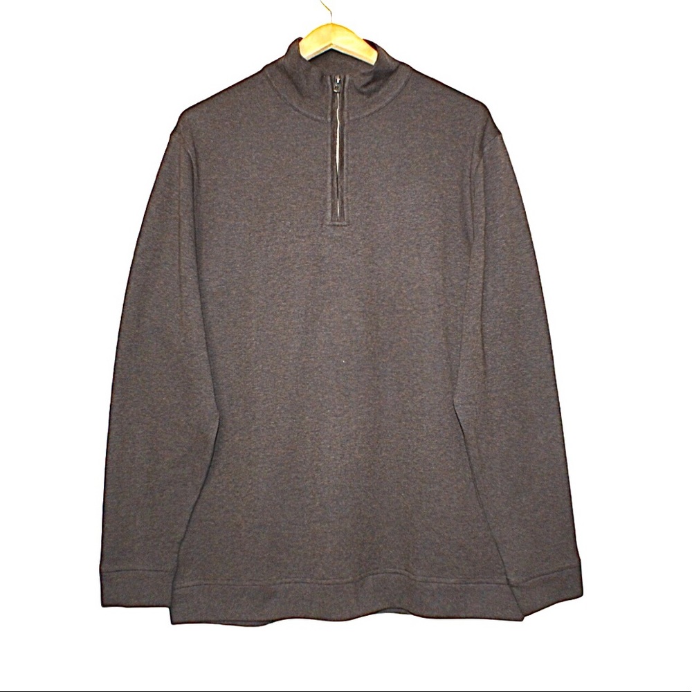 Jared Lang Brown Heather Pullover Sweater XL